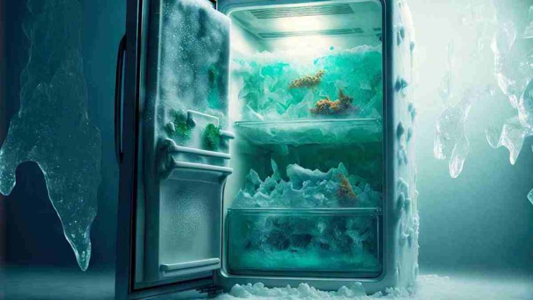 Astuce géniale pour dégivrer le réfrigérateur en 10 minutes